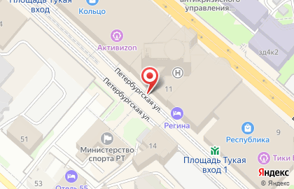 Магазин Матреshка на Петербургской улице на карте