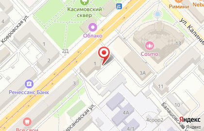 Федеральная служба по техническому экспортному контролю России по Южному и Северо-Кавказскому федеральным округам на карте