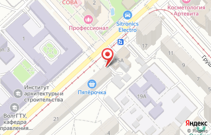 Продуктовый магазин Наш продукт в Ворошиловском районе на карте