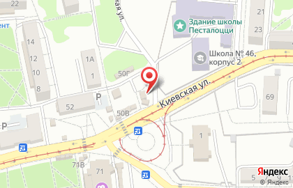 Продуктовый магазин в Калининграде на карте