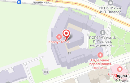 Виноградов Иван Александрович на улице Льва Толстого на карте