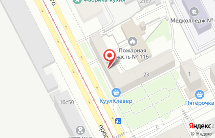 Салон красоты в Москве на карте