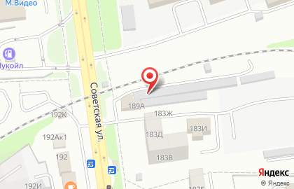 Установочный центр Сатурн на Советской улице на карте