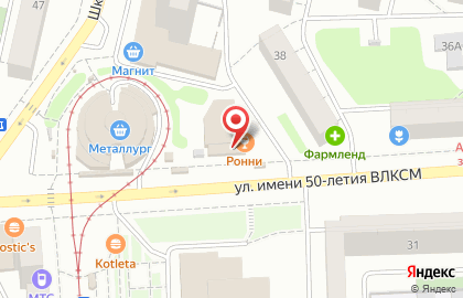 Бургер-клуб Ронни в Ижевске на карте