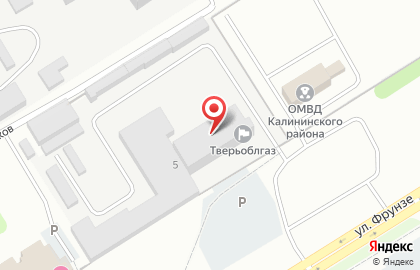 Тверьмежрайгаз на карте