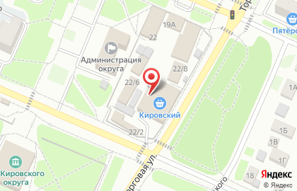 Магазин кондитерских изделий на улице Бетховена на карте