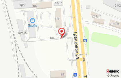 Позная 38, ИП Хнытиков М.Н. на Трактовой улице на карте