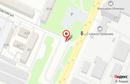 Автостоянка в Уфе на карте