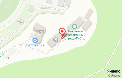 Уфимский поисково-спасательный отряд МЧС России на карте