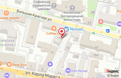 Магазин канцтоваров Кнопочка на улице Миславского на карте
