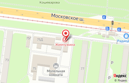 Стоматологическая клиника Жемчужина на Московском шоссе на карте