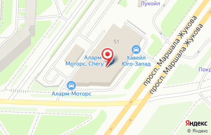 ЗАО Банкомат, Банк ВТБ 24 на проспекте Маршала Жукова на карте