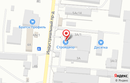 Магазин строительно-отделочных материалов СтройДвор в Центральном районе на карте