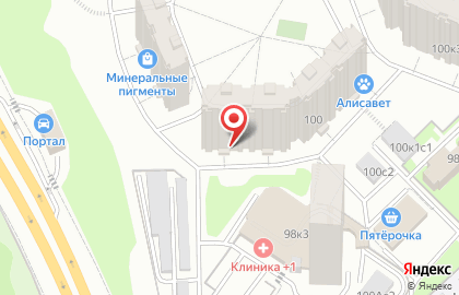 Район Раменки Общественный пункт охраны порядка Западного административного округа , 100 на карте