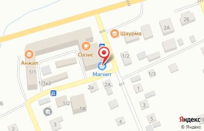 Супермаркет Магнит на Пролетарской улице, 2/1 на карте