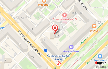 Комитет физической культуры и спорта Волгоградской области на карте