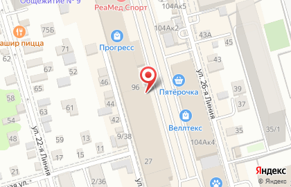 Банкомат Центр-инвест на проспекте Шолохова на карте