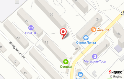 Радуга на Ветлужской улице на карте