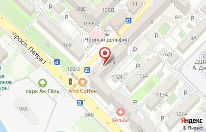 Магазин фруктов и овощей Урожай в Ленинском районе на карте