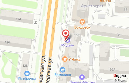 Сервисный центр Модуль на Лежневской улице на карте