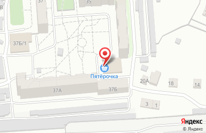 Супермаркет Пятёрочка на улице Кузнецова на карте