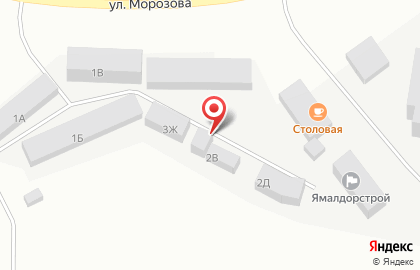 Спортивный байк-клуб Полярные Волки на улице Морозова на карте