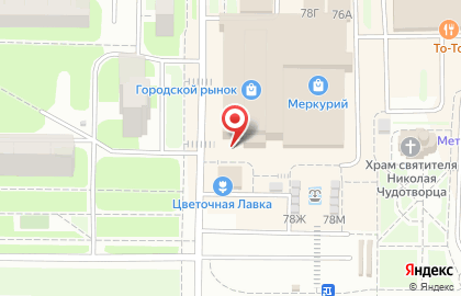 Фирменный магазин Владимирская Фабрика Дверей в Нижнем Новгороде на карте