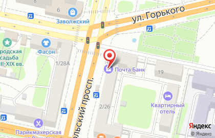 Ювелирный салон Империя Золота на Комсомольском проспекте на карте