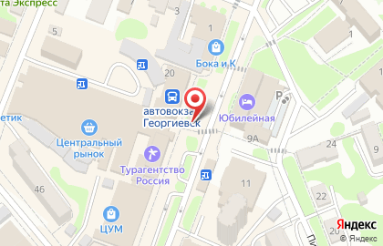 Салон Связной в Георгиевске на карте
