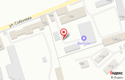 ЗАО Центргазсервис на улице Соболева на карте
