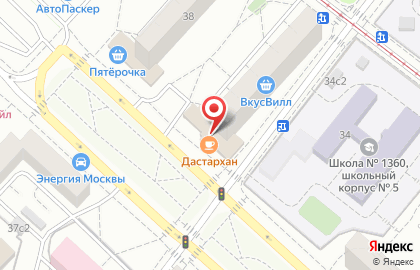Супермаркет Эверест на бульваре Маршала Рокоссовского на карте