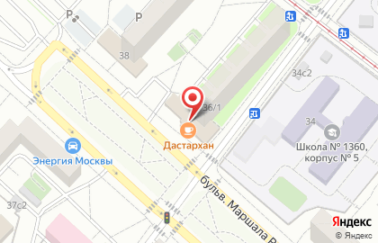 Магазин выпечки в Москве на карте