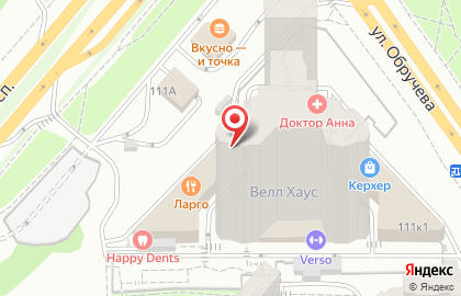 Стоматологическая клиника Happy Dents в Обручевском районе на карте