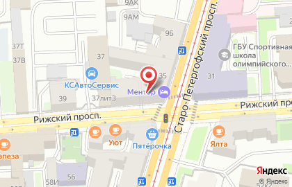 Бистро в Санкт-Петербурге на карте
