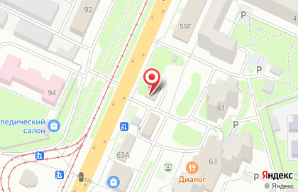 Автоцентр в Ульяновске на карте