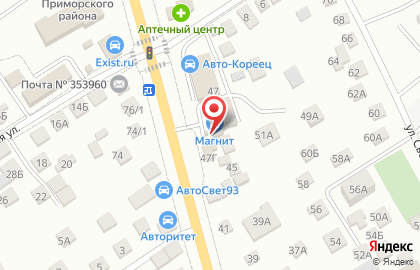 Салон красоты Glяnец на карте