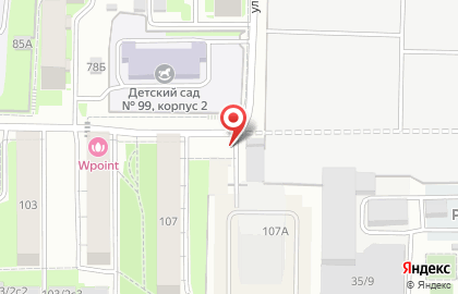Картофель в Томске на карте