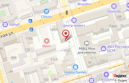 Магазин экипировки и снаряжения БлокПОСТ на проспекте Соколова на карте