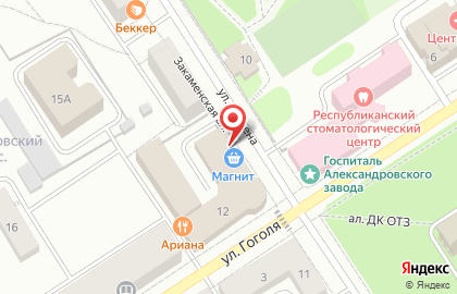 Магазин флористики Цвет`Оk на улице Гоголя на карте