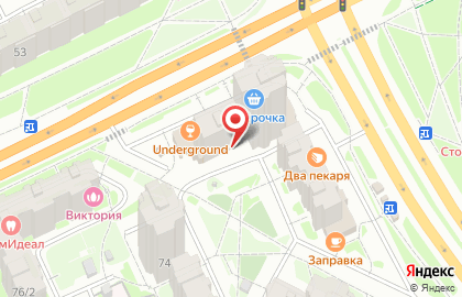 Центр лестниц на Рижском проспекте на карте