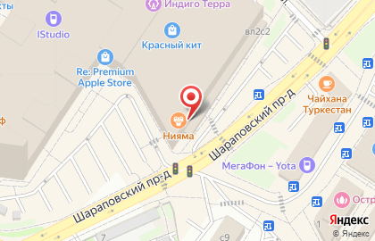 Ресторан Пицца Пи в Шараповском проезде на карте