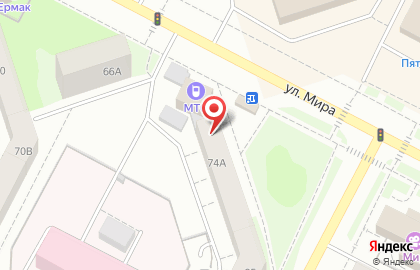 Магазин-пекарня Мельница в Ханты-Мансийске на карте