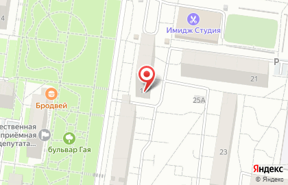 Магазин BEERжа на бульваре Гая на карте