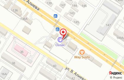 Оазис в Грозном на карте