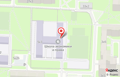 Частная школа Школа Экономики и Права в Санкт-Петербурге на карте