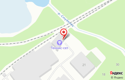 Теннисный клуб Теннис-сет на карте