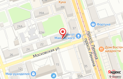 Интернет-магазин автозапчастей Carex Parts на Московской улице на карте