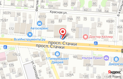 Студия семейных событий Тайм в Ростове-на-Дону на карте