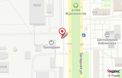 Продуктовый магазин в Димитровграде на карте