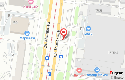 Автостоянка Автохаус на карте